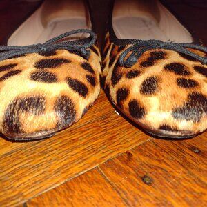 Jcrew woman's leather flats size 6